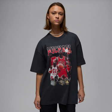 Тениска Jordan Jordan Graphic Short Sleeve T-Shirt Черно | HJ0190-045, 0