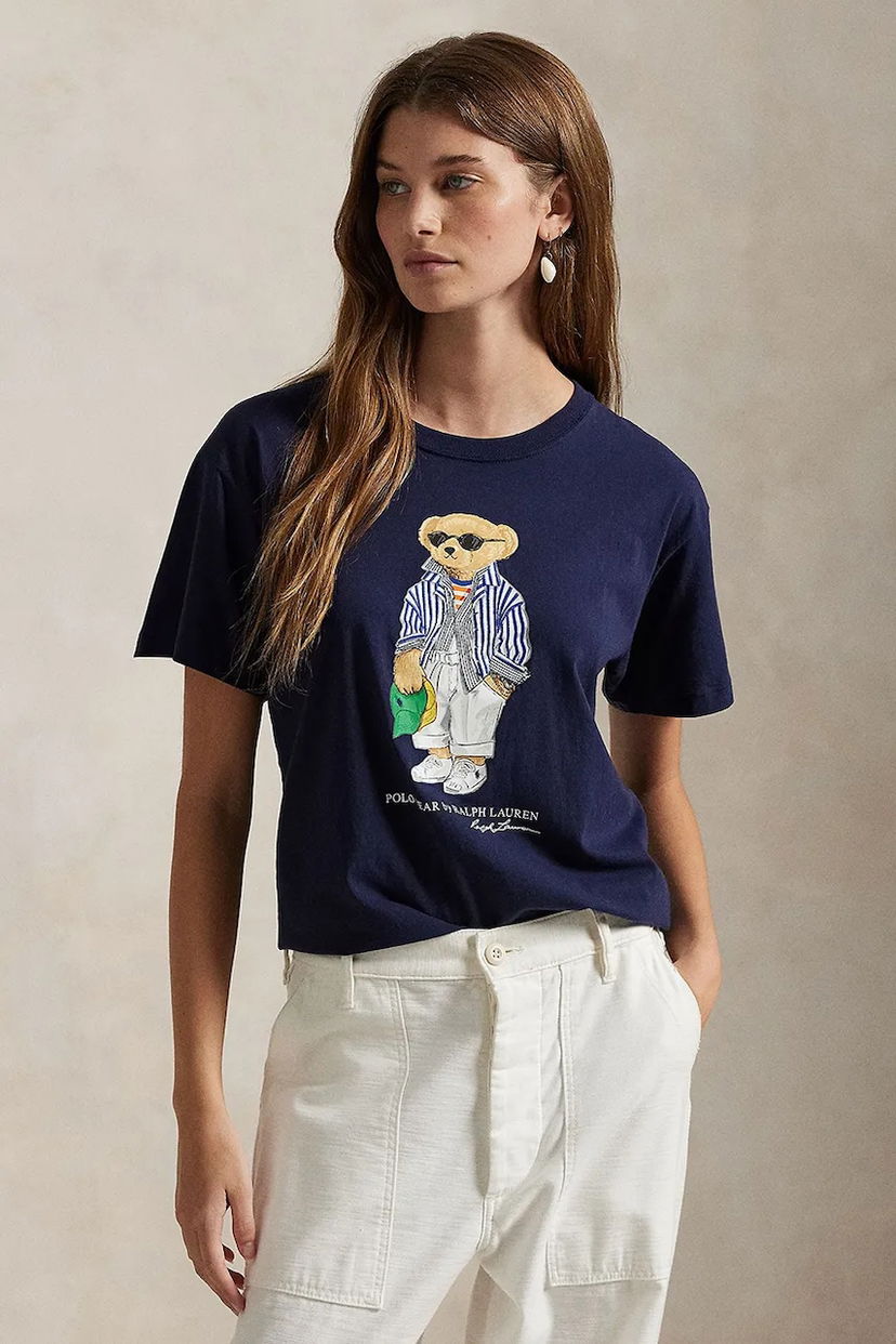 Тениска Polo by Ralph Lauren Polo Ralph Lauren Bear T-Shirt Тъмно синьо | 211959112