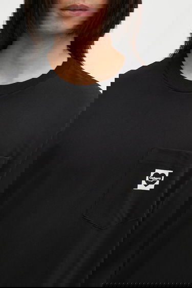 Тениска Carhartt WIP L/S Pocket Heart T-Shirt Черно | I035300.00EXX, 3