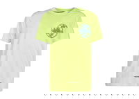 3D Crossed Off S/S Oversized T-Shirt Fluo Yellow/Multi