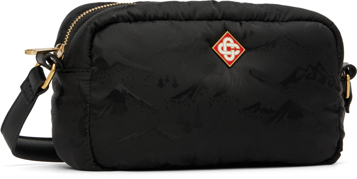 Чанта през рамо Casablanca Casablanca Camera Bag Черно | APF25-BAG-156-01, 1