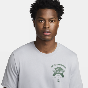 Тениска Nike M90 Giannis Бяло | FV8408-012, 4