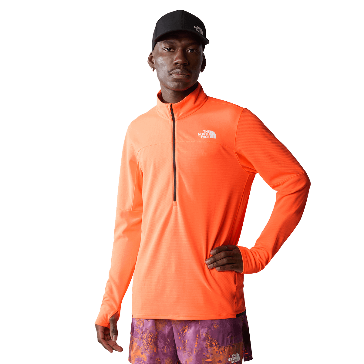Суитчър The North Face Sunriser 1/4 Zip Pullover Оранжево
 | NF0A84KRQI41, 0