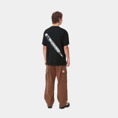 Тениска Carhartt WIP Pencil Graphic Print Relaxed Fit T-Shirt Черно | I033960_9, 2