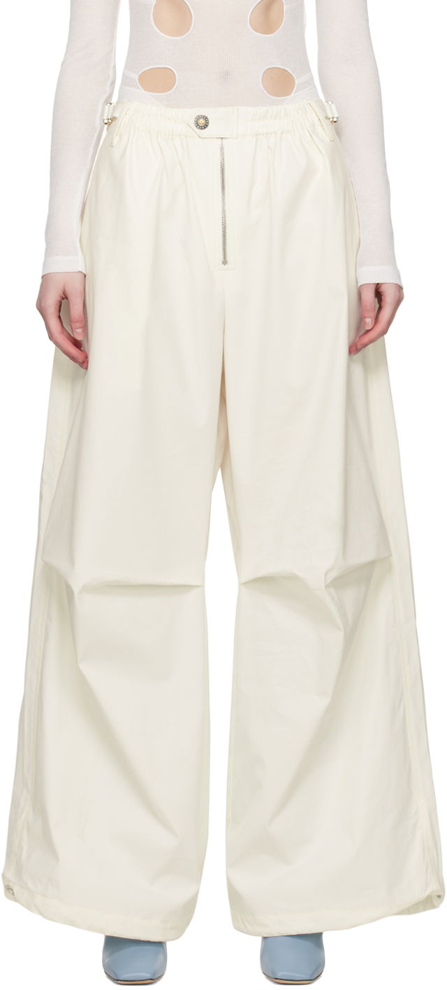 Панталони Dion Lee Zip Trousers Бежово | C2131S23, 0
