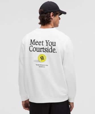 Суитчър lululemon Steady State Crew Courtside Sweatshirt Бяло | prod20005615, 8
