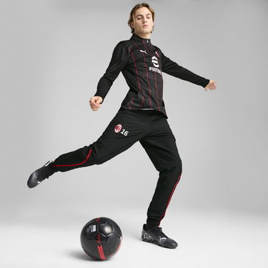 Пуловер Puma AC Milan Men's Quarter-Zip Pre-Match Jersey Черно | 779345_07, 2