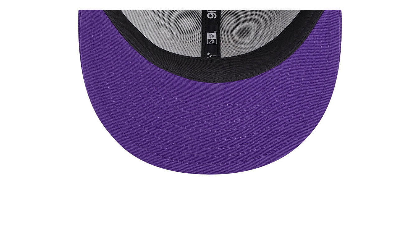 Шапка с козирка New Era LA Lakers Team Side Patch 9FIFTY Snapback Cap Черно | 60364386, 1
