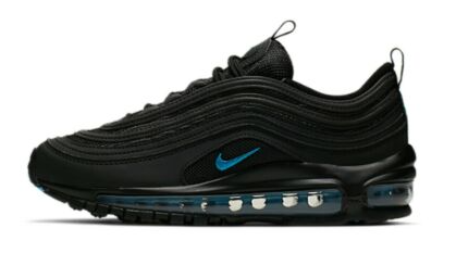 Кецове и обувки Nike Air Max 97 Black / Imperial Blue EU: 36 Черно | CN9580-001, 0