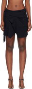 Isabel Marant Berenice Tie-Waist Wrap Miniskirt