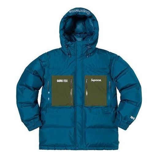 Пухо яке Supreme 700-Fill Down Parka Синьо | SUP-FW19-10865
