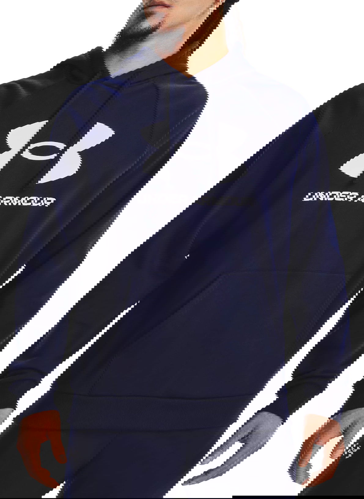 Суитчър Under Armour Rival Fleece Тъмно синьо | 1379758-410, 0