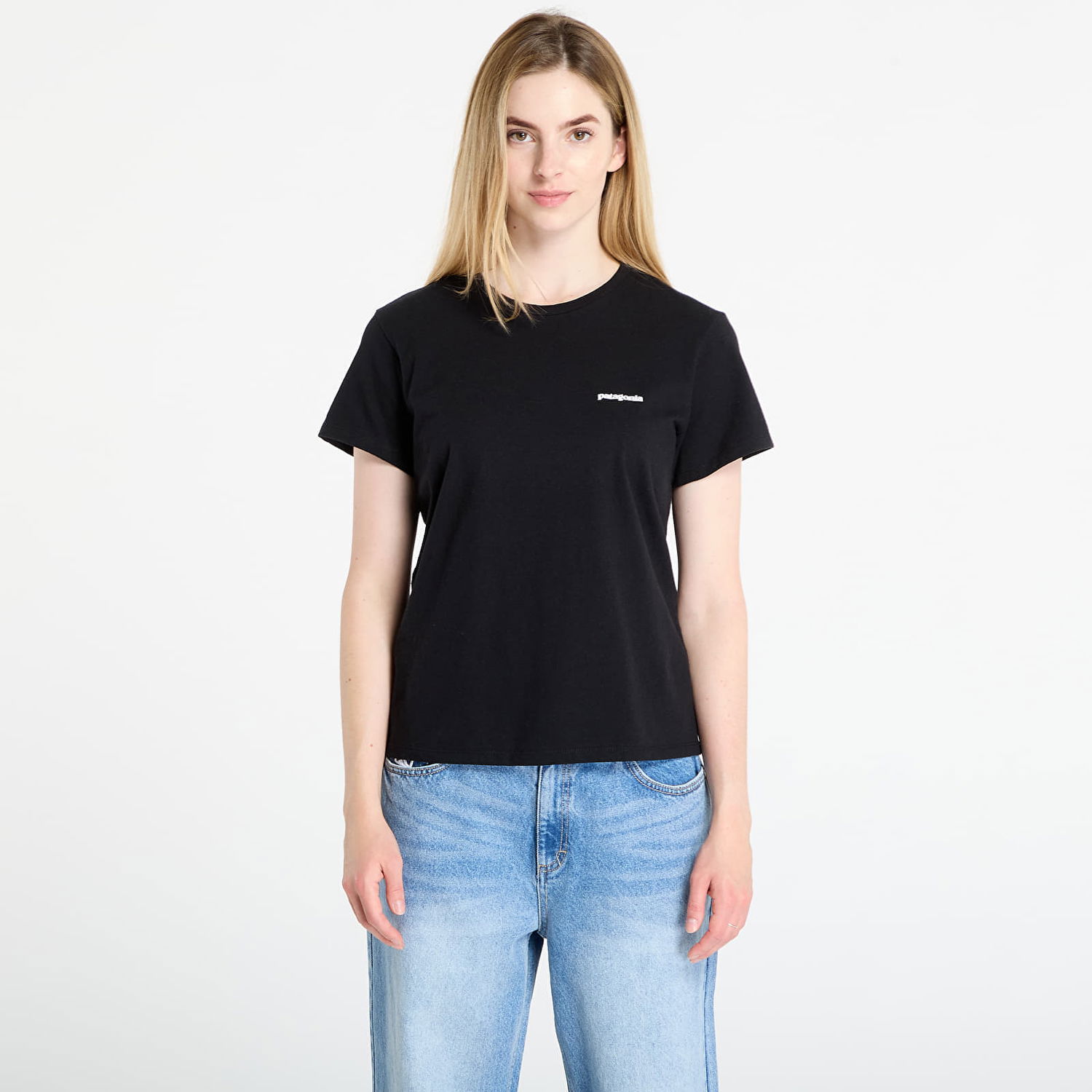 Тениска Patagonia P-6 Logo Responsibili-Tee Черно | 37567 BLK, 0