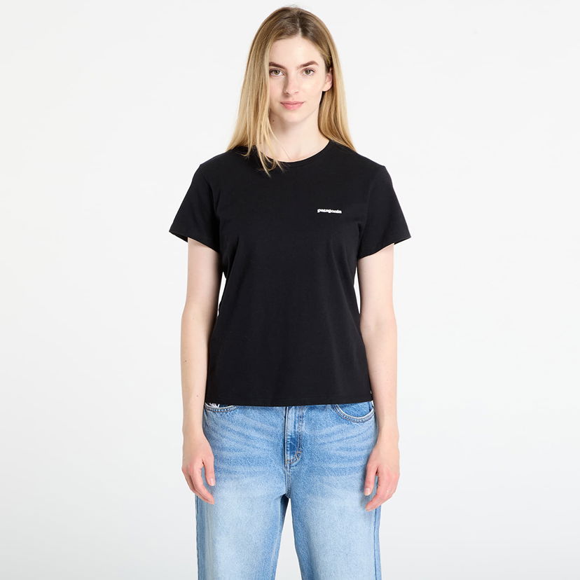Тениска Patagonia P-6 Logo Responsibili-Tee Черно | 37567 BLK