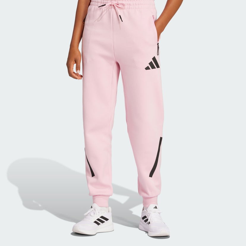 Спортни панталони adidas Performance Z.N.E. Pants Розово | JC5405