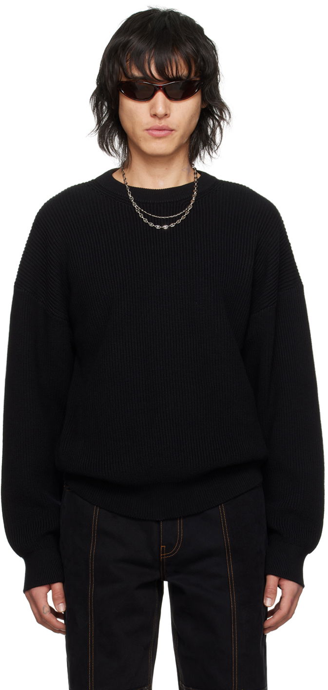 Пуловер Marine Serre Core Sweater Черно | MTK006 CKNI0516, 0