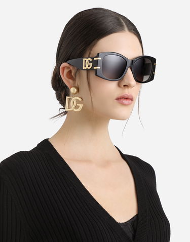 Слънчеви очила Dolce & Gabbana Dolce & Gabbana Dg Griffe Gradient Sunglasses Черно | VG4501VP18G9V000, 1