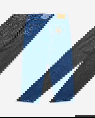 Дънки OpéraSPORT Rose Straight Denim Pants Синьо | K1FW25  5, 2