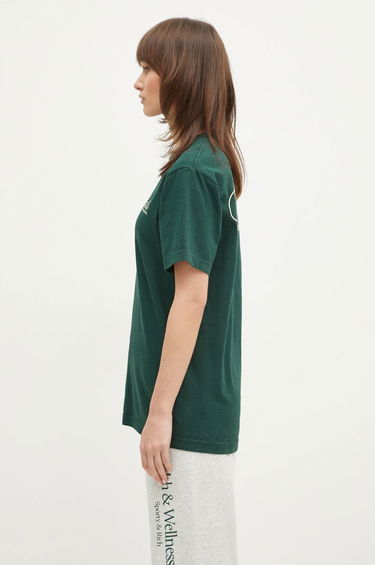 Тениска Sporty & Rich Sporty & Rich Health Script T-Shirt Зелено | TO043511078GR10, 3