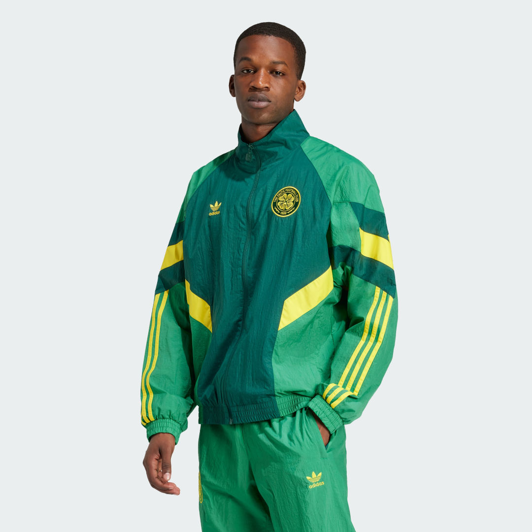 Ветровка adidas Originals Celtic FC Originals Track Top Зелено | IS6499, 0