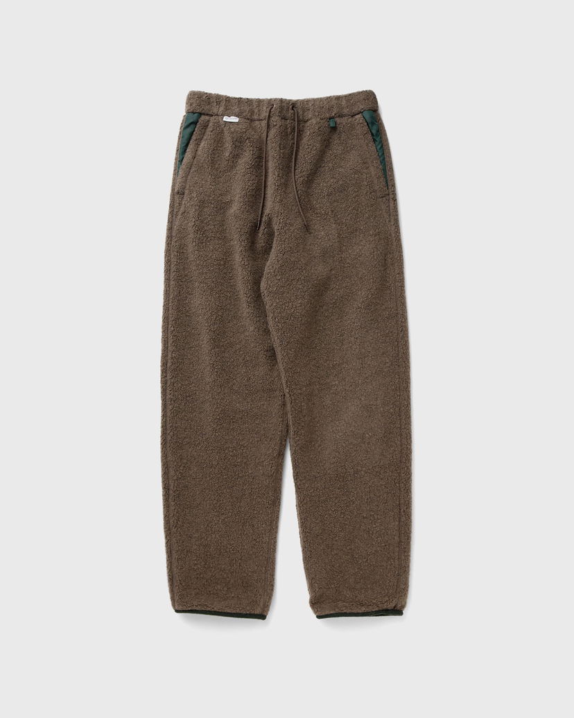 Панталони thisisneverthat GORETEX WINDSTOPPER Wool Fleece Pants Кафяво | GT243GPAOP03-MUD