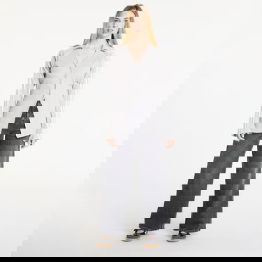 Риза adidas Originals Ribbed Collared Long-Sleeve Button Down Top with Sleeve Stripes Сиво | KR5109, 3