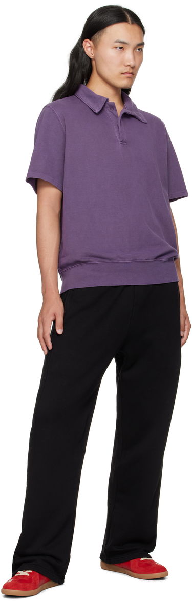 Поло тениска LES TIEN Les Tien Piqué Banded Tennis Polo Лилаво | PK-2070-PD, 3