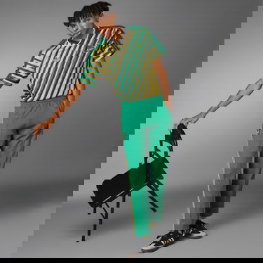 Фланелка adidas Performance Jamaica Trefoil Зелено | IW1991, 3