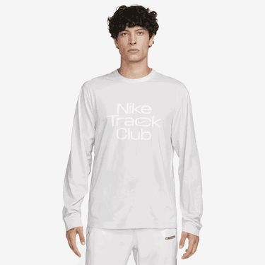 Тениска Nike Track Club Dri-FIT Hyverse Бяло | FB6827-025, 2