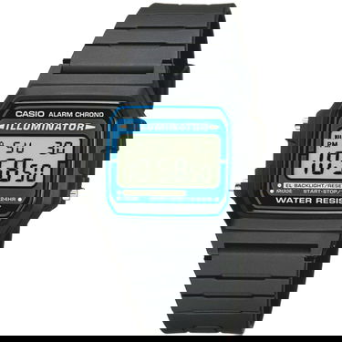 Часовник CASIO Collection Watches Черно | F-105W-1AWYEF, 0