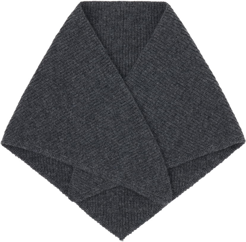 Шал &Daughter &Daughter Fionn Cashmere Foulard Scarf Сиво | HKN03925