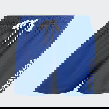 Бански adidas Performance Essentials Logo CLX Swim Shorts Тъмно синьо | IR6225, 5
