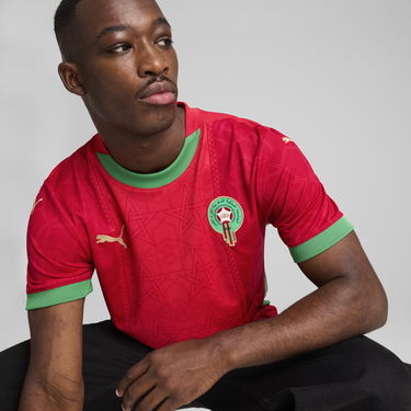 Тениска Puma Morocco 2025 Home Jersey Червено | 777696_01, 1