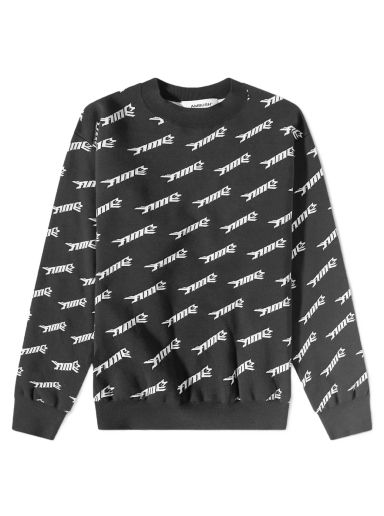 Суитчър Ambush Logo Crew Knit Сиво | BMHE028S23KNI0011001