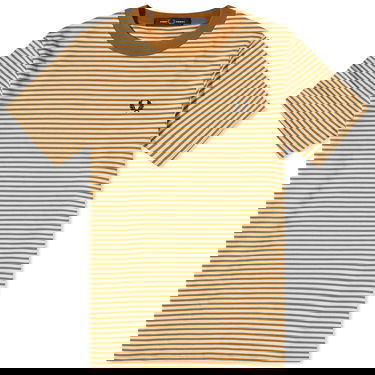 Тениска Fred Perry Fine Stripe Heavyweight T-Shirt Бежово | M6581-T12, 0