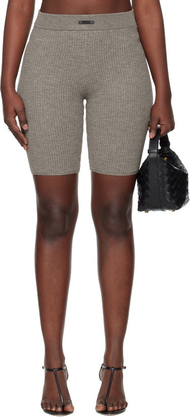 Къси панталони Fear of God Holiday Waffle Biker Shorts Сиво | 192HO257262FW, 0