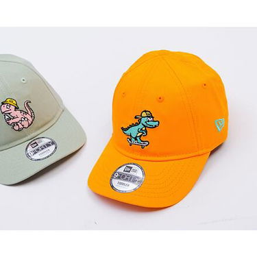 Шапка с козирка New Era Dinosaur 9FORTY Adjustable Hat Toddler Оранжево
 | 60595418, 3
