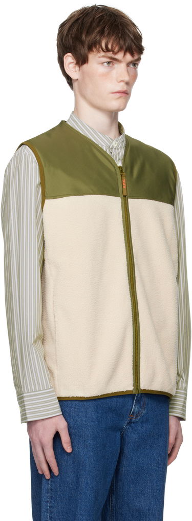 Жилетка A.P.C. A.P.C. Marty Fleece Vest Зелено | PSAIF-H32022, 1
