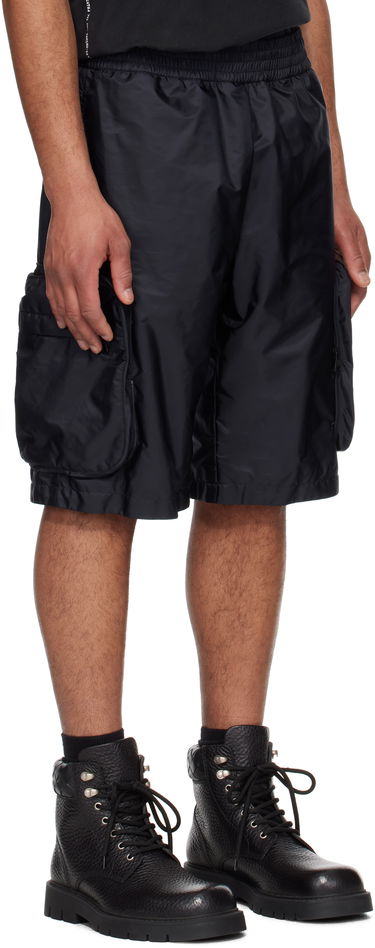 Къси панталони Moncler Moncler Genius Mercedes-Benz by NIGO Cargo Shorts Черно | K14012B00001M5920, 1