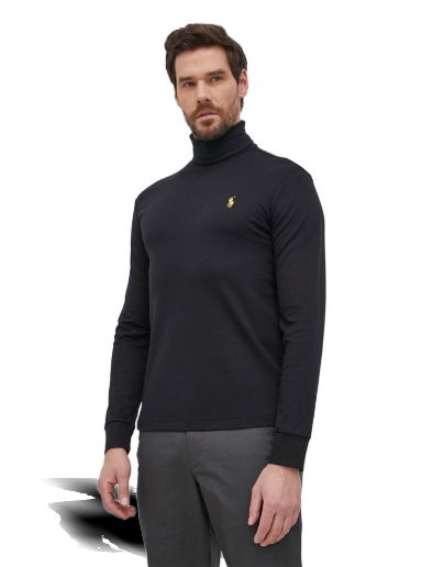 Roll Neck Cotton Sweatshirt