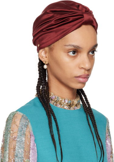 Обеци Valentino Valentino Garavani Silk Turban Headband Металик | 6W2HH004QID, 1