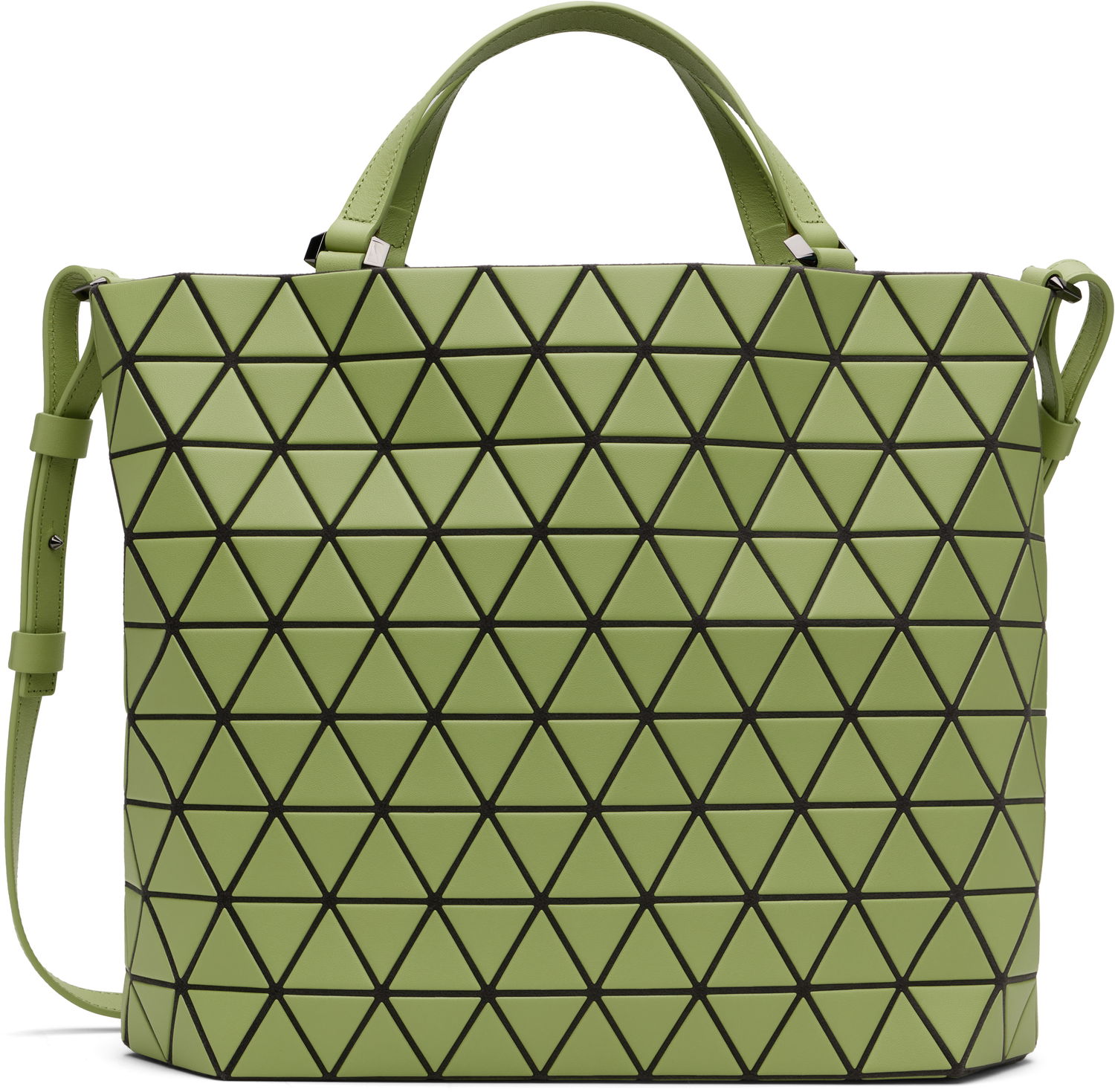 Голяма пазарска чанта BAO BAO ISSEY MIYAKE BAO BAO Crystal Matte Geometric Tote Bag Зелено | BB58AG311, 0