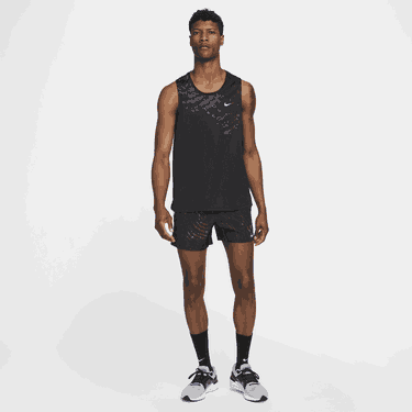 Потник Nike Dri-FIT UV Run Division Miler Tank Top Черно | dm4804-010, 3