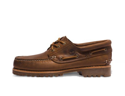 Кецове и обувки Timberland Authentics 3 Eye Nubuck Classic Boat Shoes Кафяво | TB0A62FW9431