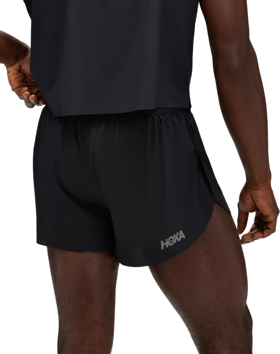 Къси панталони Hoka One One Race Day Split Short Черно | 1151076-blk, 1