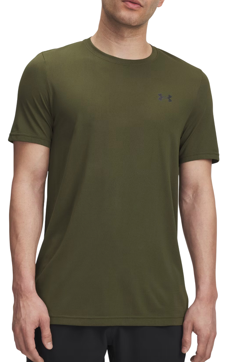 Тениска Under Armour Vanish Elite Seamless Short Sleeve T-Shirt Зелено | 1376781-390