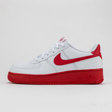 Кецове и обувки Nike Air Force 1 "White Red Sole" GS Бяло | CV7663-102, 0