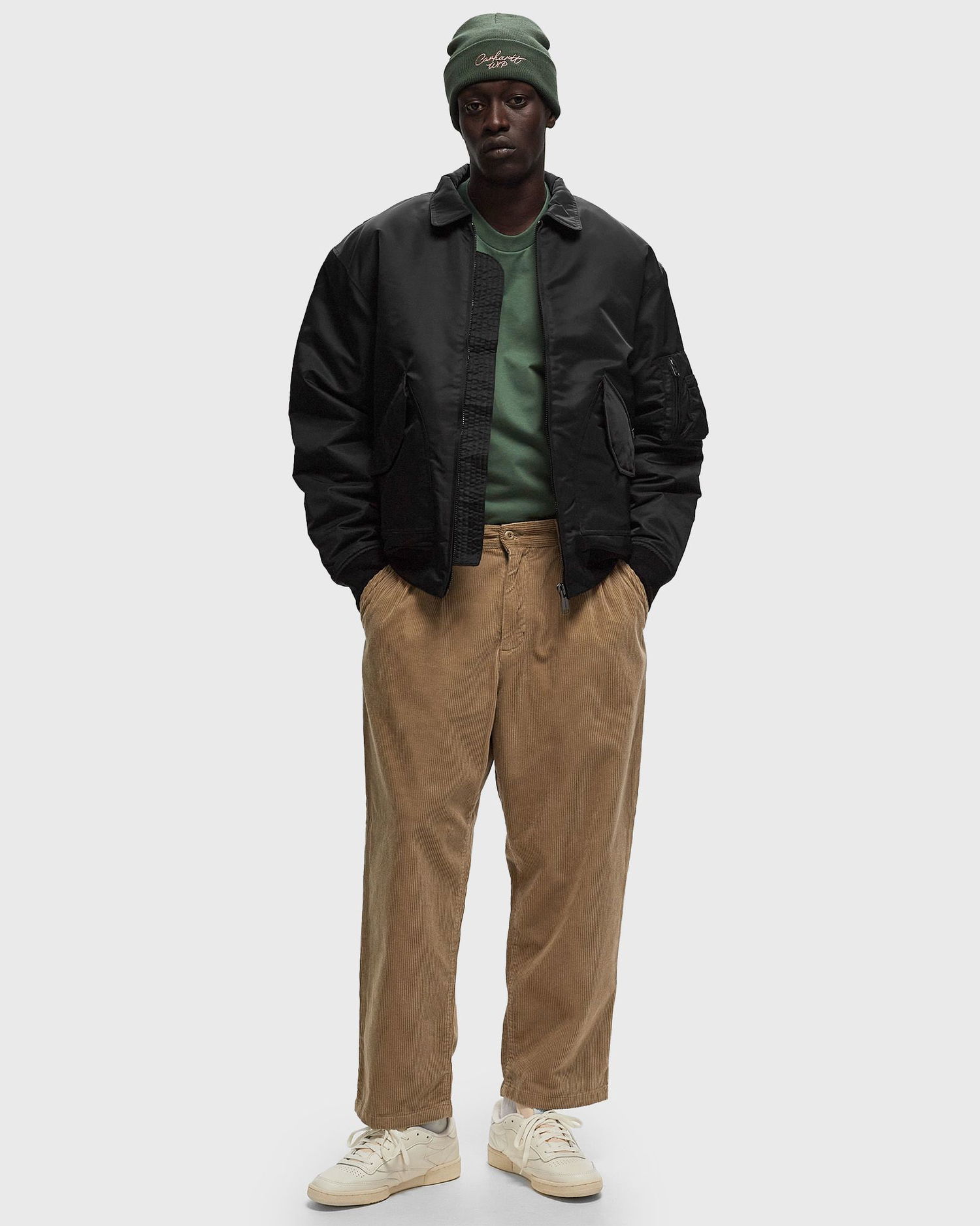Яке бомбър Carhartt WIP Black Bomber Jacket Черно | I032300_2EH_XX, 0