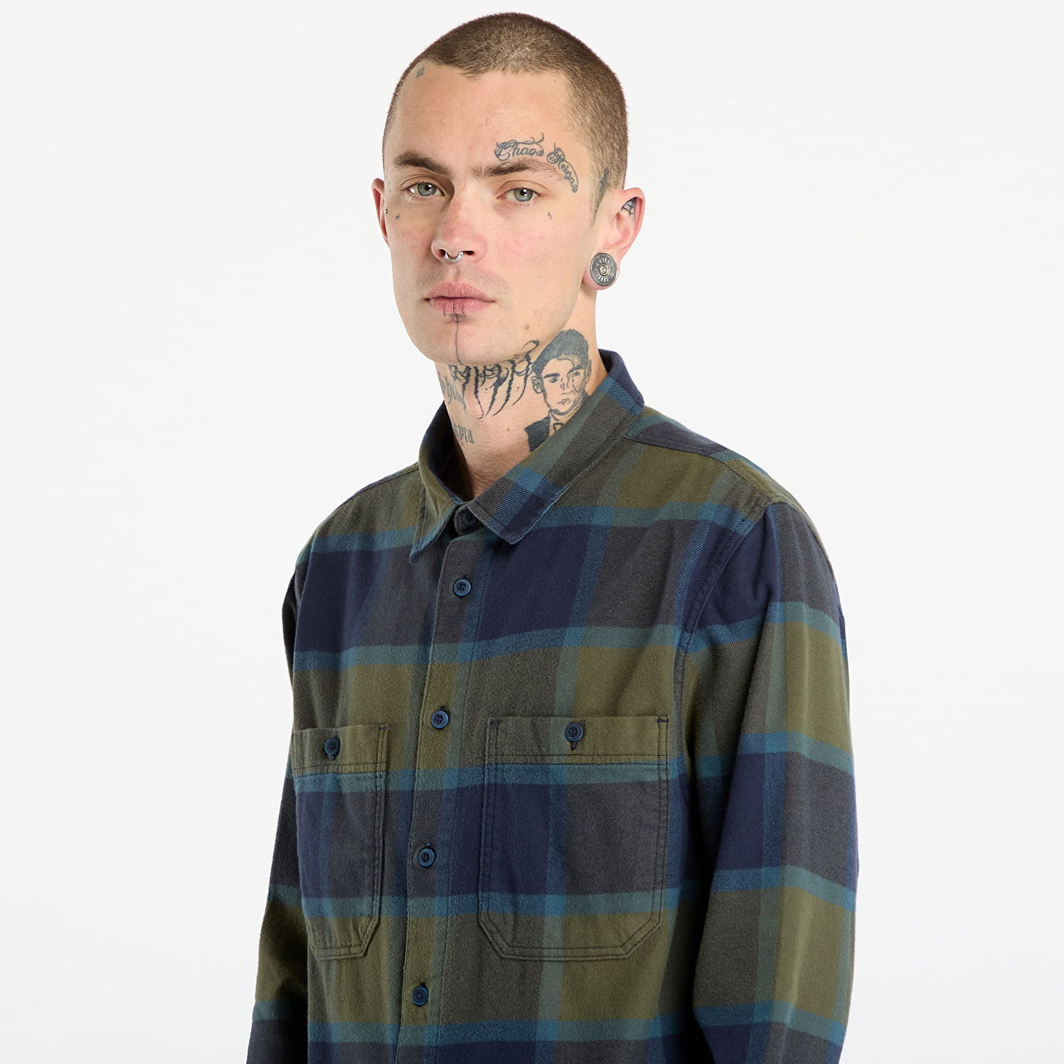 Риза Vans Larkspur Plaid Flannel Многоцветен | VN000P7ZF0O1, 1