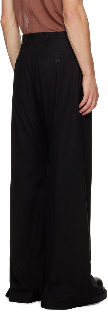 Панталони Rick Owens Concordians Tailored Wide Bela Trousers Черно | RU02E1354 FLW, 2
